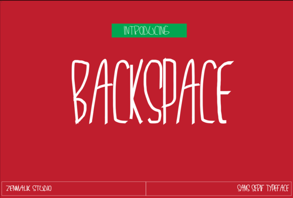 Backspace Font for Professional Branding