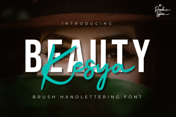 Beauty Kesya Font for Modern Web Design