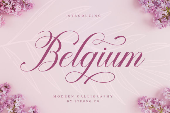 Belgium Font for Branding That Feels Handcrafted