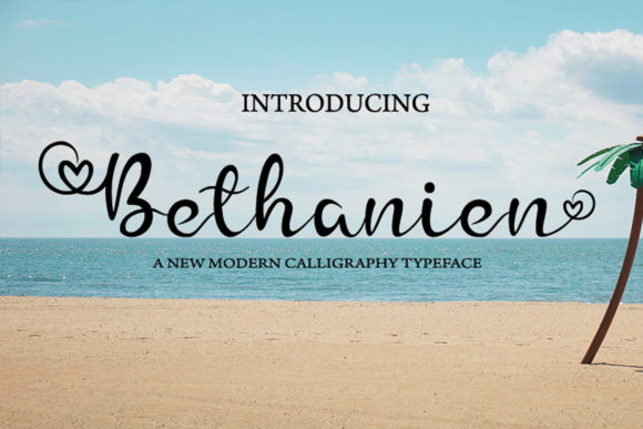 Bethanien: A Handwritten Font That Elevates Branding
