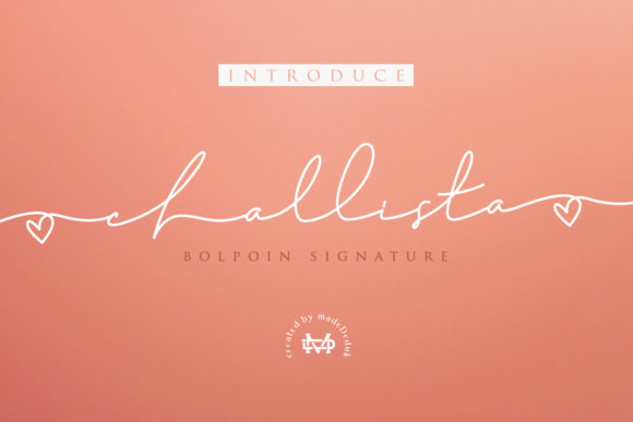 Challista Font for Web and Digital Design