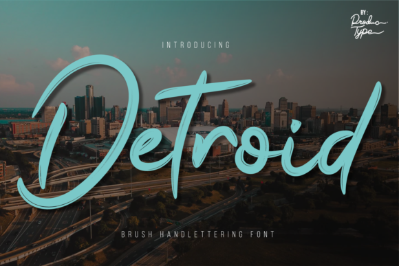 Detroid Font for Eye-Catching Brand Content