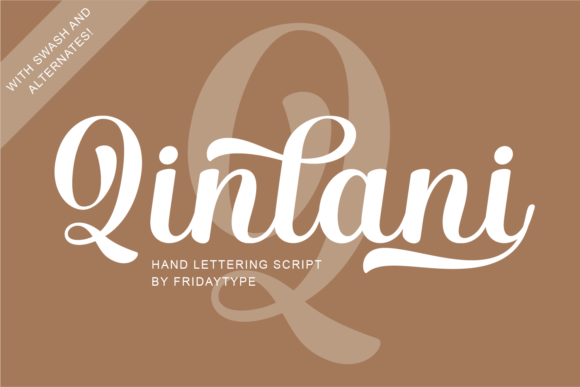 Elevate Your Creations with the Qinlani Handwritten Font