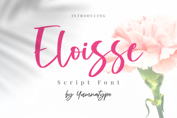 Eloisse: A Handwritten Font That Elevates Branding with Joy