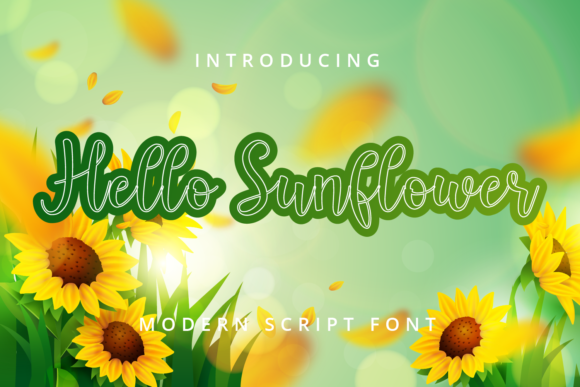 Hello Sunflower: A Timeless Font for Your Brand’s Story