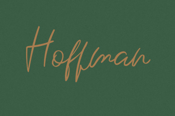 Hoffman Font for Campaign Creatives