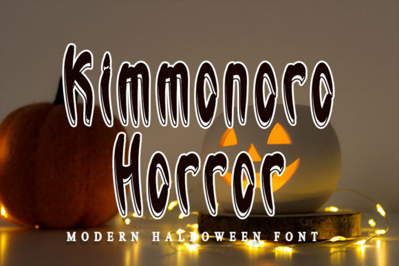 Kimmonoro Horror: A Spooky Handwritten Font for Editorial Design