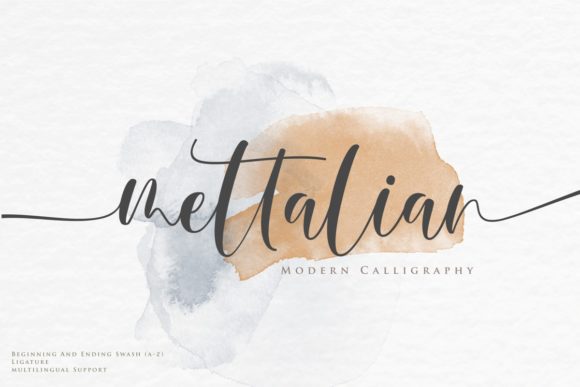 Mettalian Font Review for Branding and Design
