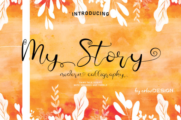 My Story Font for Modern Web Design