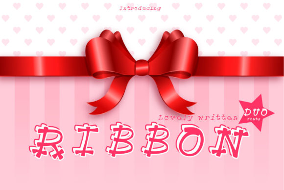 Ribbon Font for Editorial Design and Creative Projects