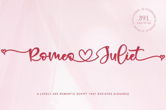 Romeo Juliet Font Review for Editorial Design
