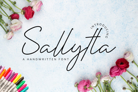 Sallytta Script Font Review