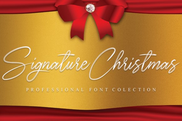 Signature Christmas Font for Holiday Branding