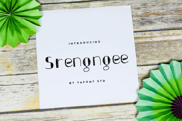 Srengngee: A Handwritten Font for Your Brand’s Visual Story