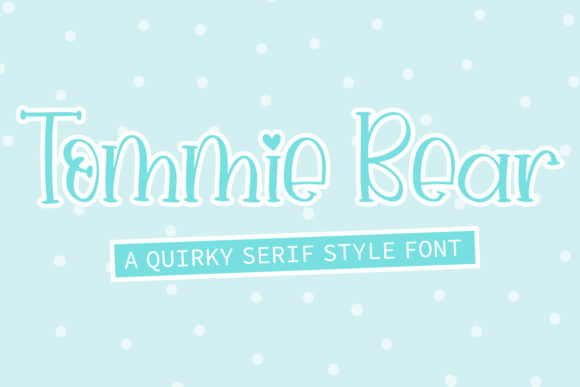 Tommie Bear: A Handwritten Font for Warm Editorial Designs